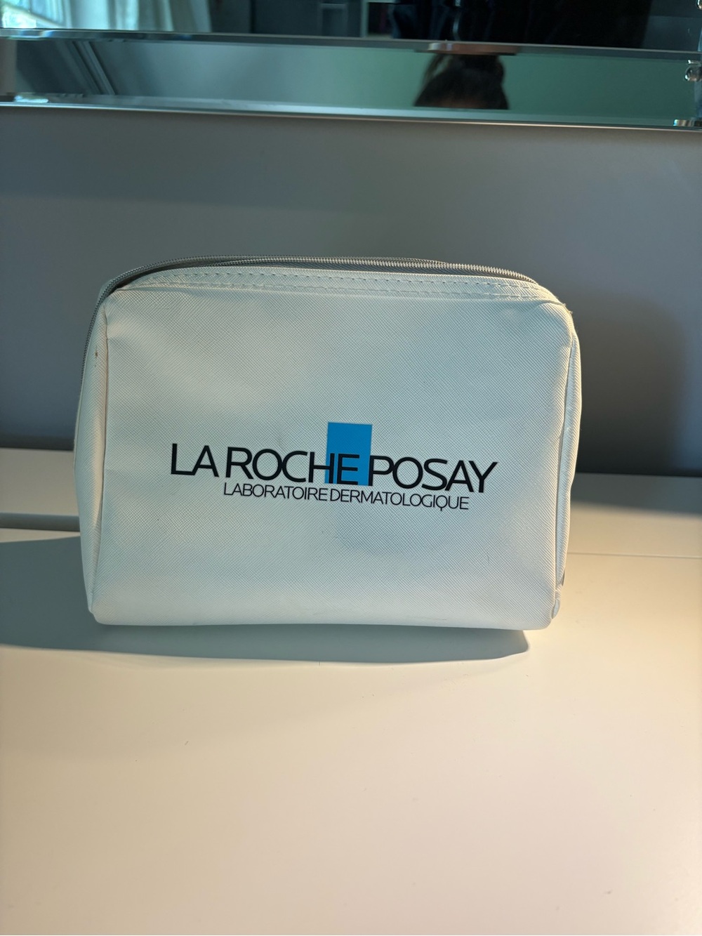 La Roche-Posay White Toiletry & Cosmetic Bag